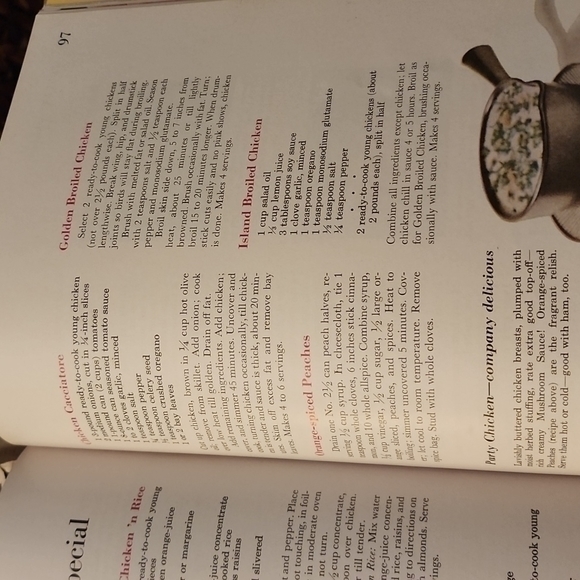 Vintage 50's 60's Better Homes and Gardens Set Of Three Cook Books - Picture 7 of 10